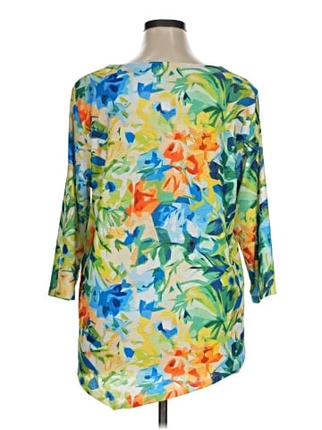 Alfred Dunner 3/4 Sleeve Blouse (view 2)