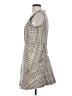 Marc Jacobs Tweed Gray Ivory Casual Dress Size 4 - photo 5