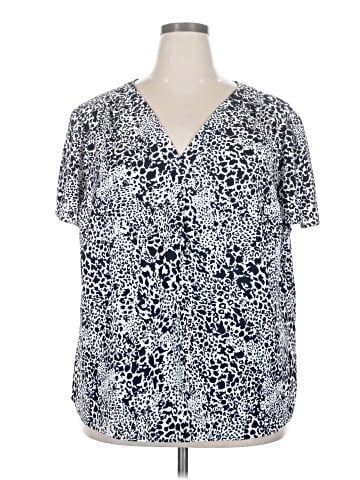 Hilary Radley Short Sleeve Blouse (view 1)