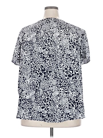 Hilary Radley Short Sleeve Blouse (view 2)