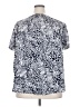 Hilary Radley 100% Polyester Blue Short Sleeve Blouse Size 2X - photo 2