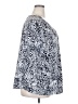 Hilary Radley 100% Polyester Blue Short Sleeve Blouse Size 2X - photo 4