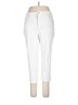 Quacker Factory Solid White Casual Pants Size 14 - photo 1