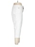 Quacker Factory Solid White Casual Pants Size 14 - photo 4