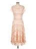 Sangria Tan Cocktail Dress Size 10 - photo 2