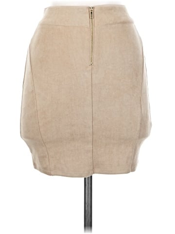 Bebe Faux Leather Skirt (view 2)