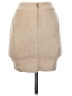 Bebe Solid Tan Faux Leather Skirt Size 2 - photo 2