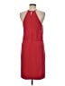 Tibi 100% Silk Solid Red Casual Dress Size 8 - photo 2