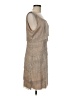 Connected Apparel Tan Cocktail Dress Size M (estimated) - photo 4