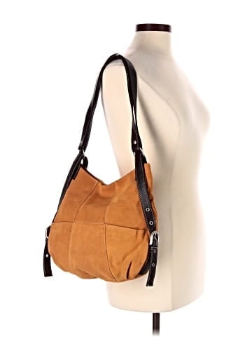 Travelsmith Leather Hobo (view 2)
