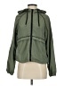 New Look 100% Polyester Solid Green Windbreaker Size S - photo 1