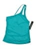 La Blanca Teal Swimsuit Top Size 10 - photo 1