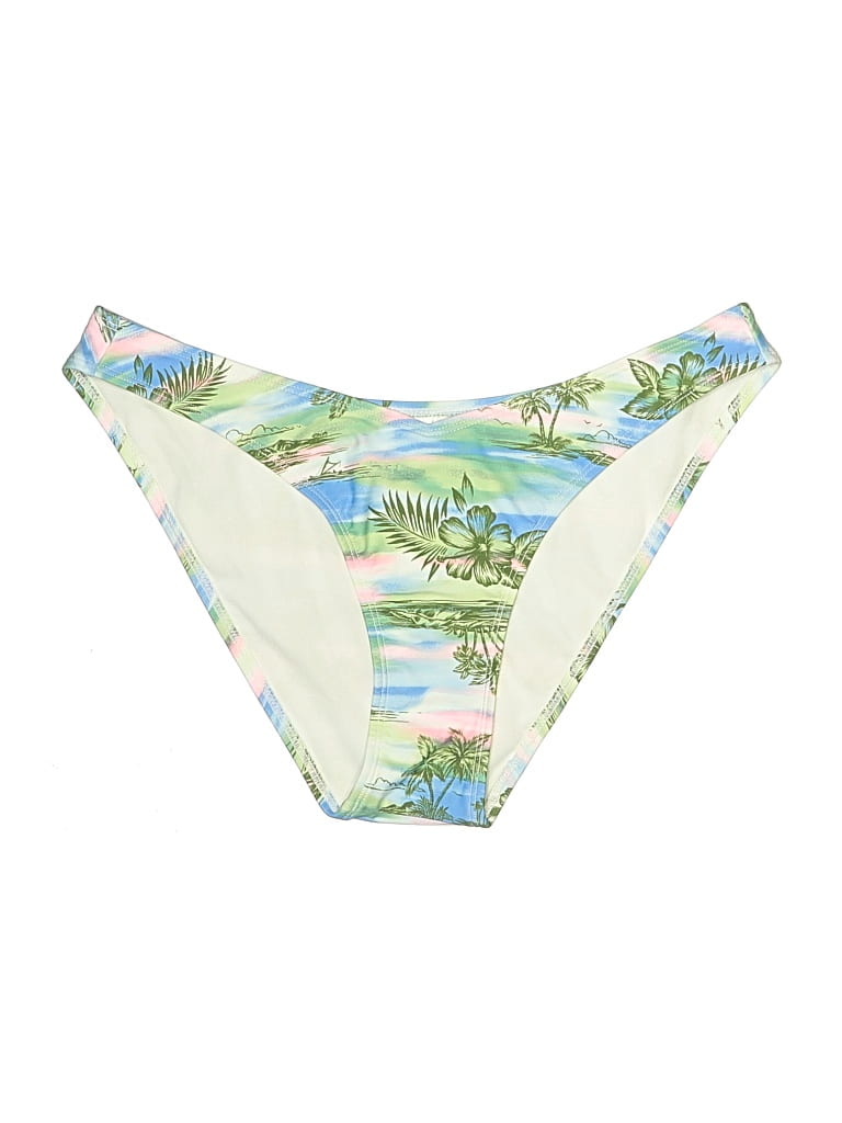 Pre-owned Xhilaration Swimsuit Bottoms In Ivory
