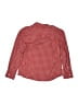 Crewcuts 100% Cotton Checkered-gingham Red Long Sleeve Button-Down Shirt Size 10 - photo 2
