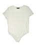 DKNY Ivory Bodysuit Size XL - photo 1