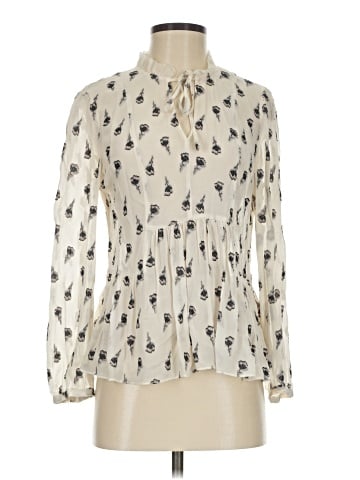 Rebecca Taylor Long Sleeve Blouse (view 1)