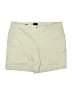 Talbots Solid Ivory Khaki Shorts Size 14 - photo 1