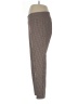 Versona Houndstooth Brown Casual Pants Size L - photo 5