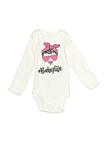Child of Mine by Carter's Long Sleeve Onesie (view 1)