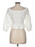 Open Edit Ivory 3/4 Sleeve Blouse Size M - photo 2