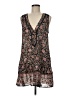 Veronica Beard Paisley Brown Casual Dress Size M - photo 1