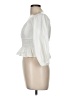 Open Edit Ivory 3/4 Sleeve Blouse Size M - photo 5