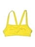 Solid & Striped Yellow Swimsuit Top Size S - photo 1