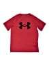 Under Armour 100% Polyester Red Active T-Shirt Size L (kids) - photo 1