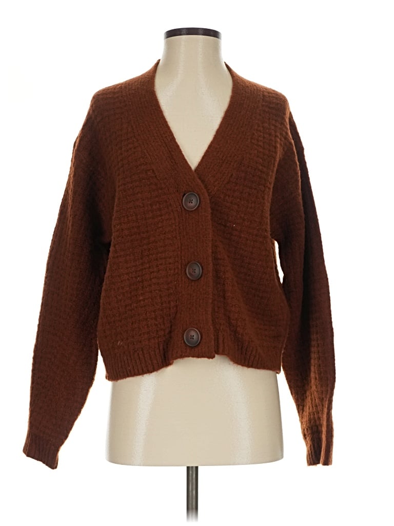 Pre-owned Universal Thread Cardigan Sweater In Brown