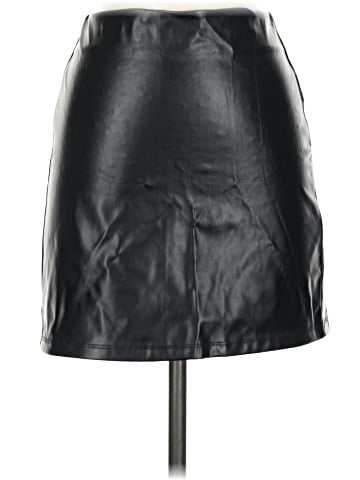 Shein Faux Leather Skirt (view 1)