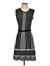 BCBGMAXAZRIA Houndstooth Black Casual Dress Size S - photo 1