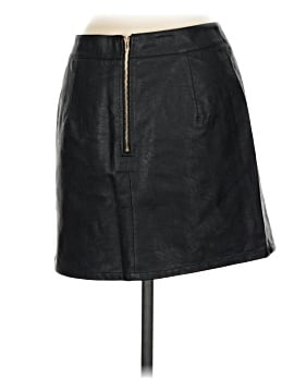 Lioness Faux Leather Skirt (view 2)
