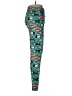 Lularoe Print Teal Leggings Size 1X (Tall & Curvy) - photo 4