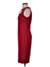 Cache Solid Burgundy Cocktail Dress Size 6 - photo 5