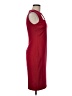 Cache Solid Burgundy Cocktail Dress Size 6 - photo 4