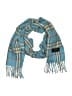Unbranded 100% Cashmere Plaid Blue scarf One size - photo 1