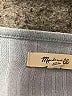 Madewell Blue Ribbed Wrap Crop Top Size XXS - photo 7