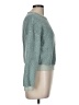 Lefties Tweed Green Pullover Sweater Size M - photo 4