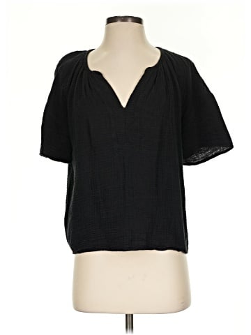 Red Haute Short Sleeve Blouse (view 1)