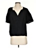 Red Haute Black Short Sleeve Blouse Size XS - photo 1