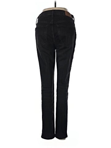 Madewell The Mid-Rise Perfect Vintage Jean in Clean Black Wash (view 2)