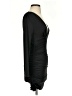 Unbranded Solid Black Cocktail Dress Size S - photo 4