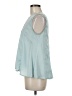 Eri + Ali 100% Polyester Teal Sleeveless T-Shirt Size S - photo 5
