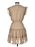 She + Sky 100% Polyester Tan Casual Dress Size M - photo 2