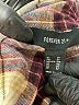 Forever 21 Plus 100% Cotton Plaid Brown Long Sleeve Button-Down Shirt Size 2X Plus - photo 7