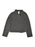 Gymboree 100% Cotton Solid Gray Jacket Size 10 - photo 1