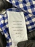 Crewcuts 100% Cotton Checkered-gingham Blue Long Sleeve Button-Down Shirt Size 8 - photo 4