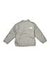 The North Face 100% Polyester Solid Silver Jacket Size 12-18 mo - photo 2