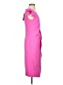 Pinko 100% Polyester Pink Cocktail Dress Size 4 - photo 4