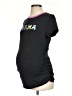a:glow Black Short Sleeve Top Size Sm Maternity - photo 1